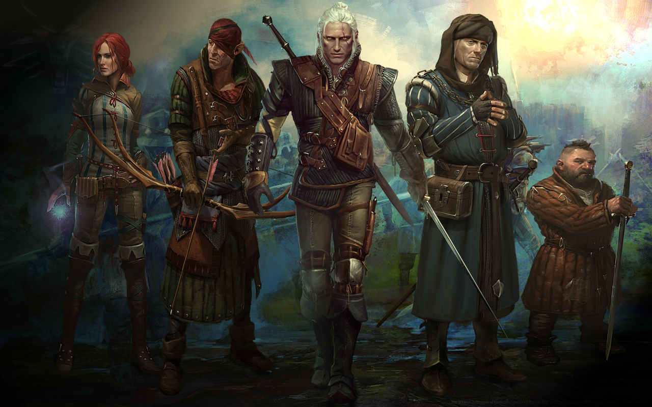 The Witcher Wallpaper 1280x800 The Witcher 2 1280x800