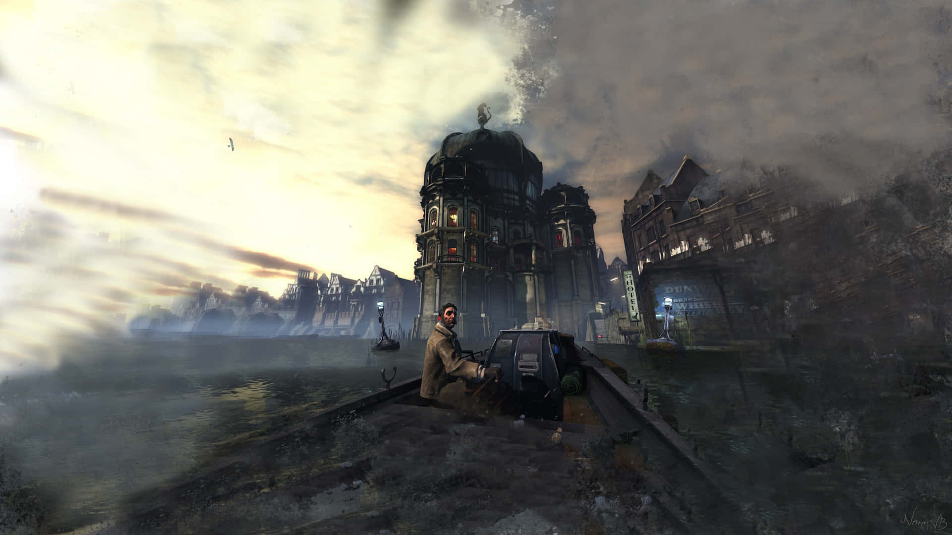 Stunning Art From Dishonored Game Wallpaper