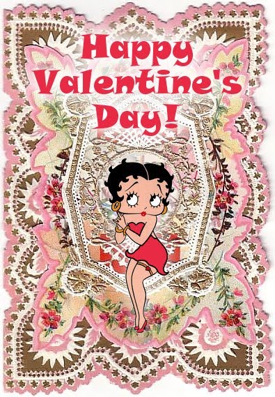 Betty Boop Valentines Wallpaper On Vintage