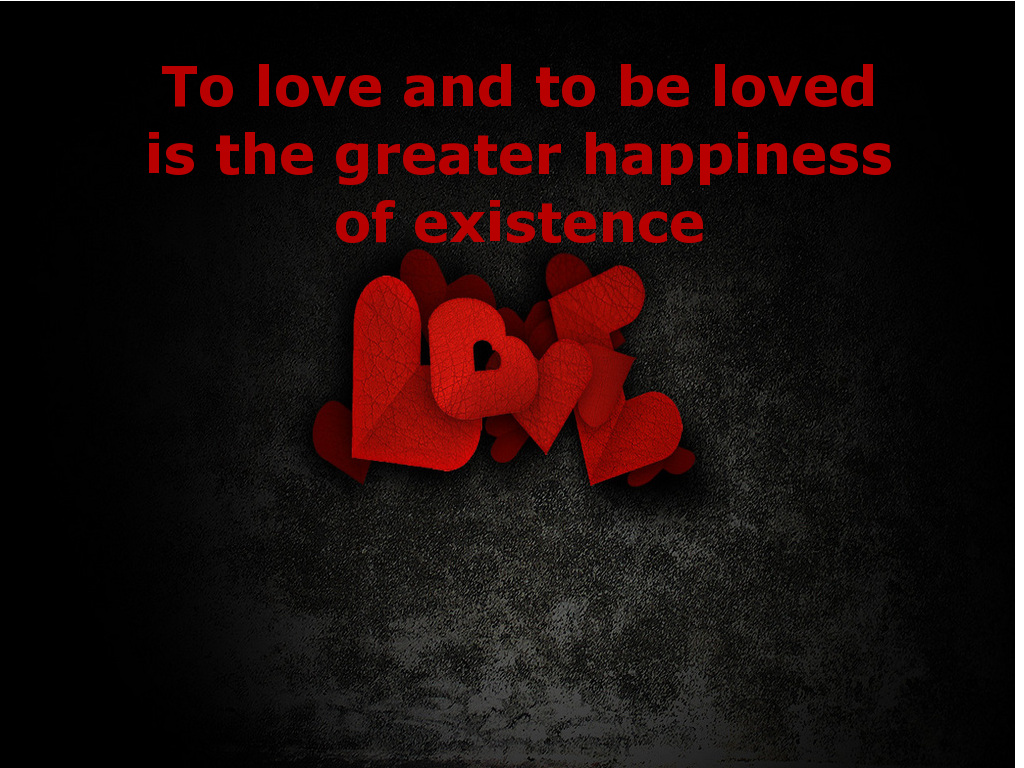 Love Words Wallpaper Which Is Under The