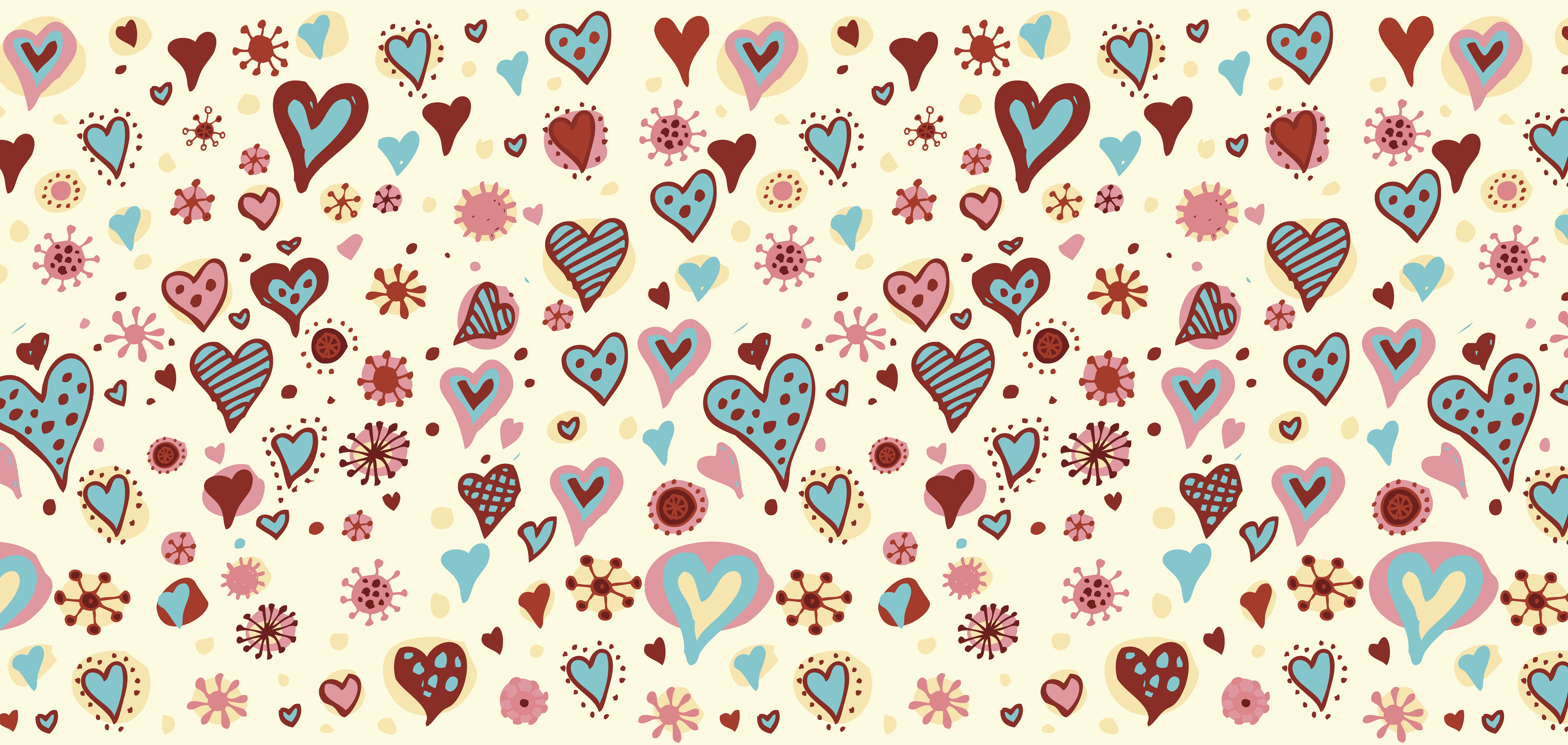 Cuori Valentines Vacanza Trama Vettoriale Grafica File