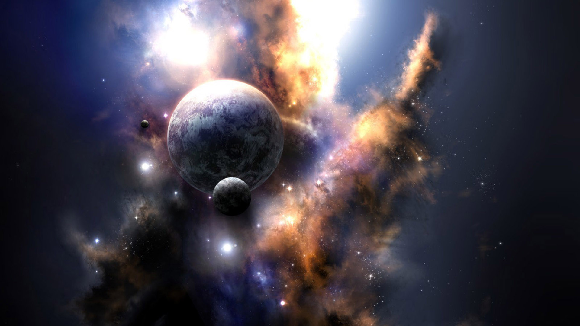 Fantasy Space Art Wallpaper