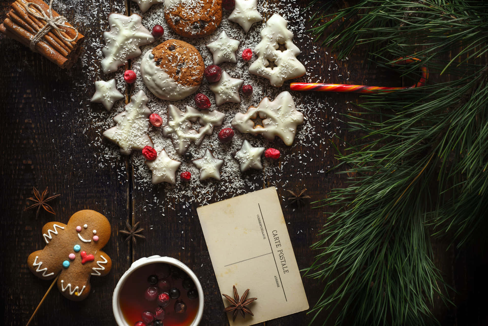 Christmas Cookie Wallpaper