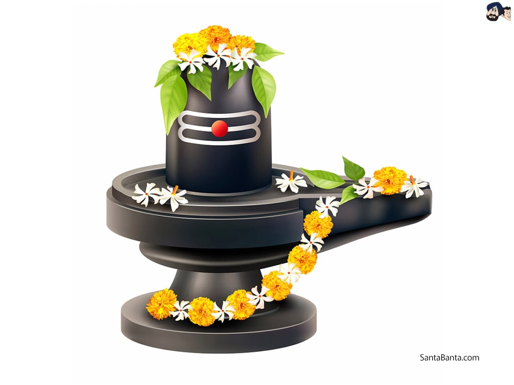 Wallpaper Shiva Lingam In Water - bmp-re