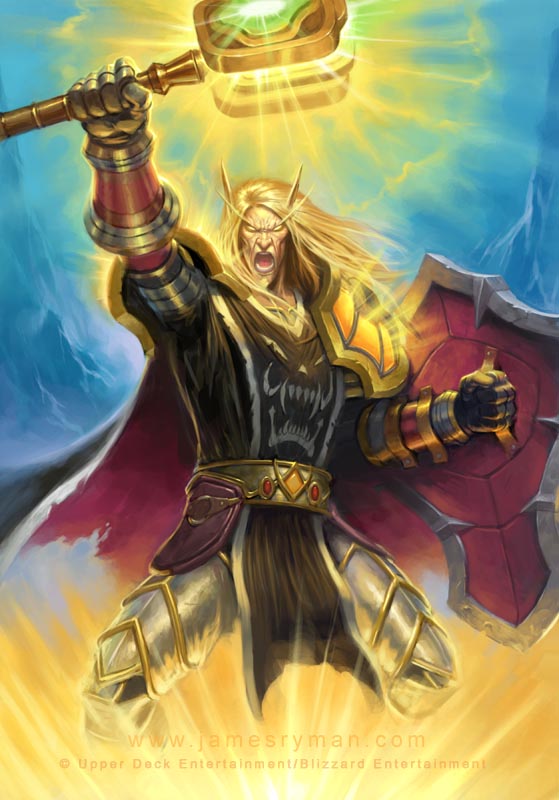 Blood Elf Holy Paladin By Namesjames