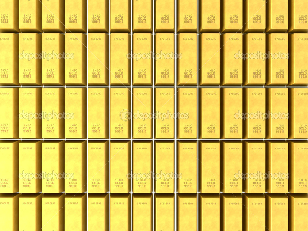 Pin Gold Bars Wallpaper