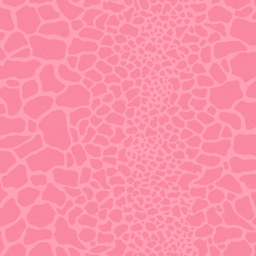 Giraffe Print Pink Wallpape