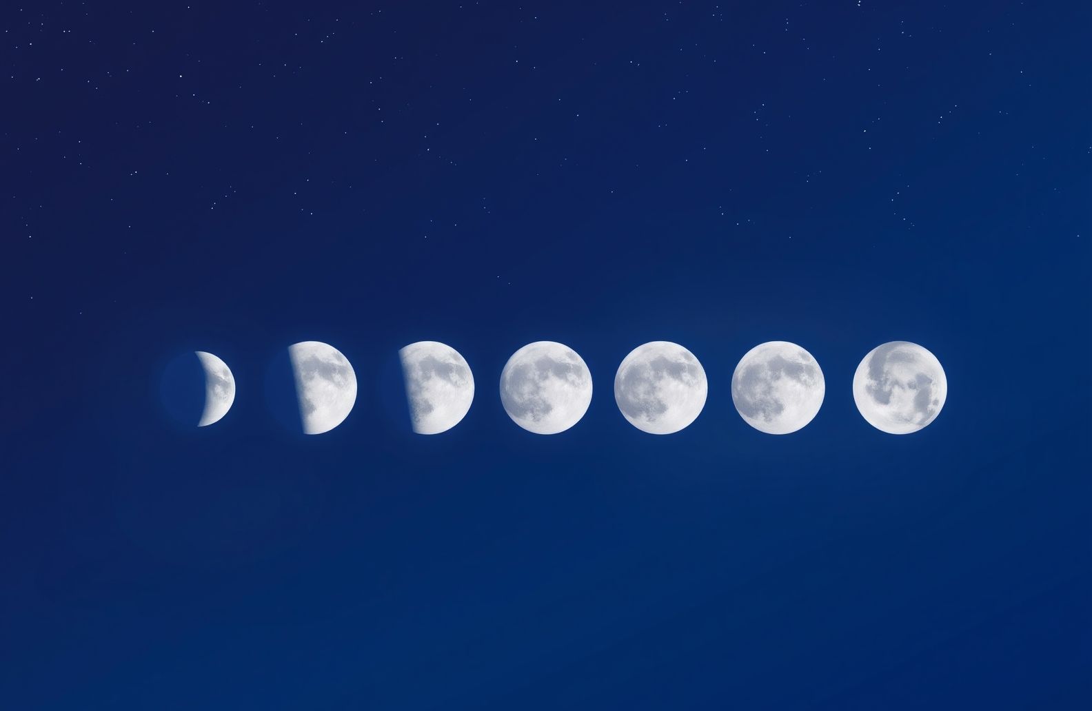 Phases Of The Moon Wallpaper