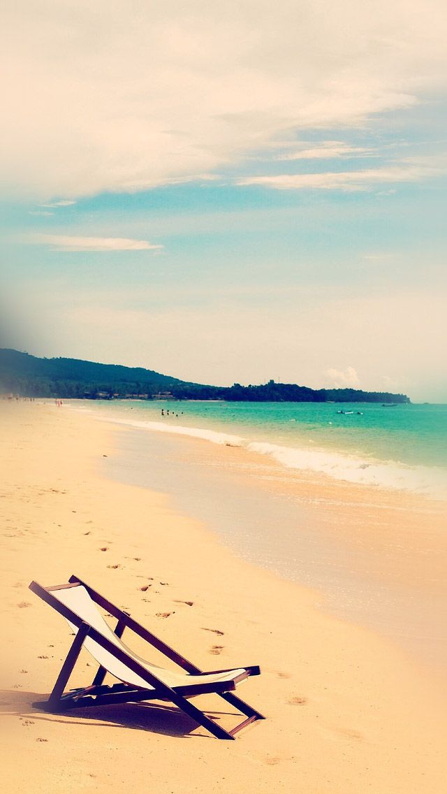 Beach Heaven iPhone 5s Wallpaper Background