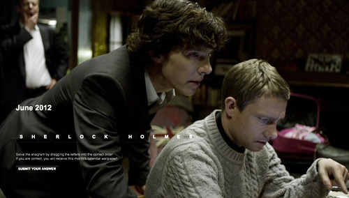 Sherlockology Sherlock Desktop Wallpaper Calendar July