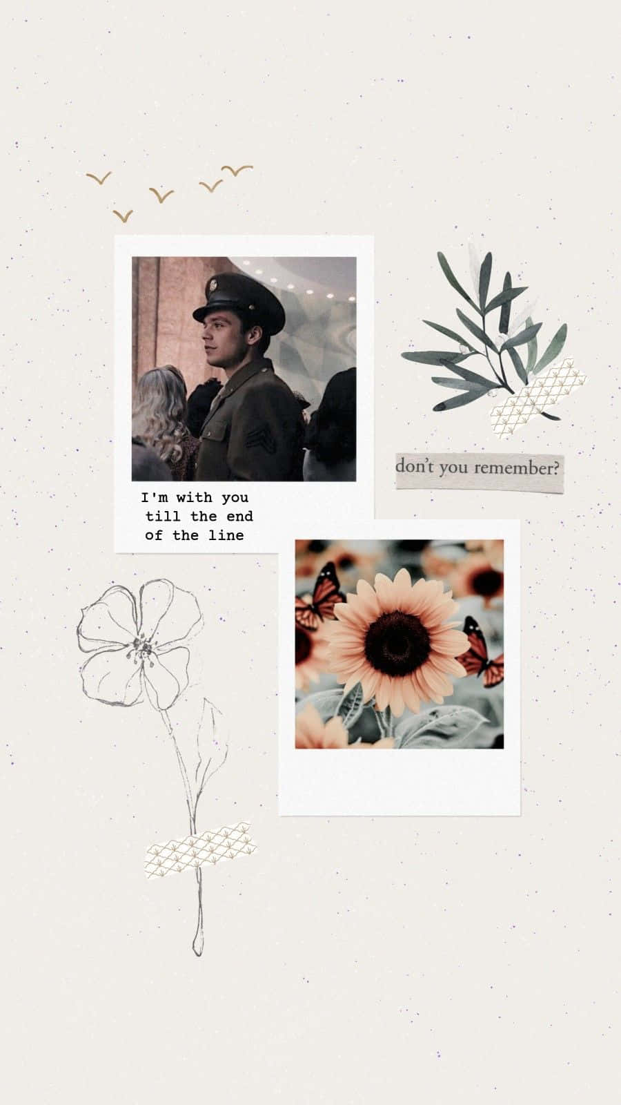 Bucky Barnes With His iPhone Wallpaper