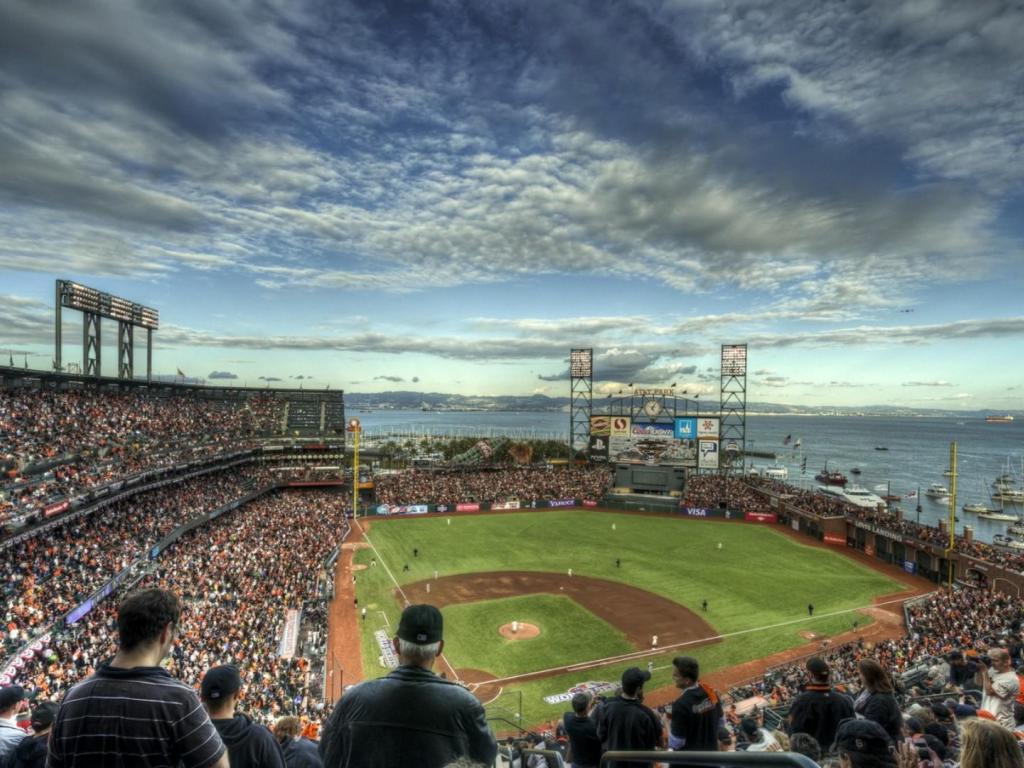 San Francisco Giants At T Baseball Park Hq Wallpaper