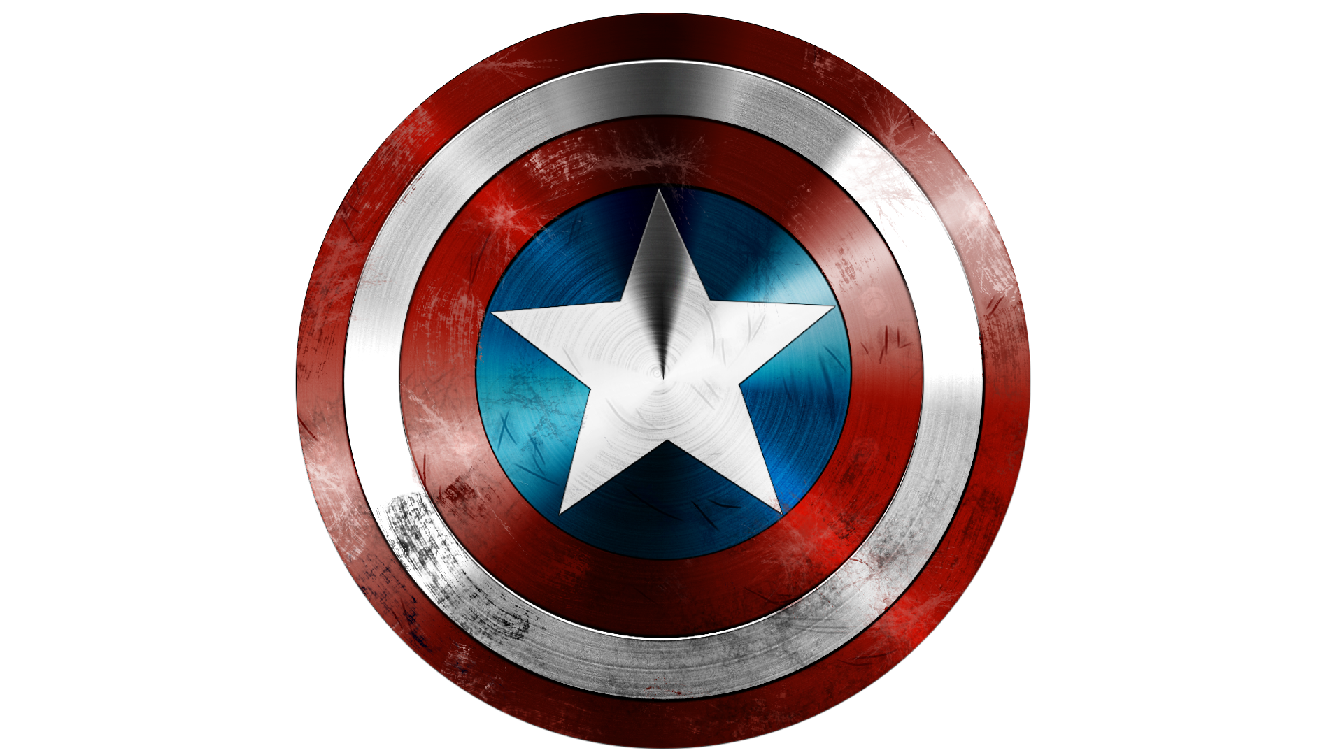 Captain America Shield Background Wallpaper