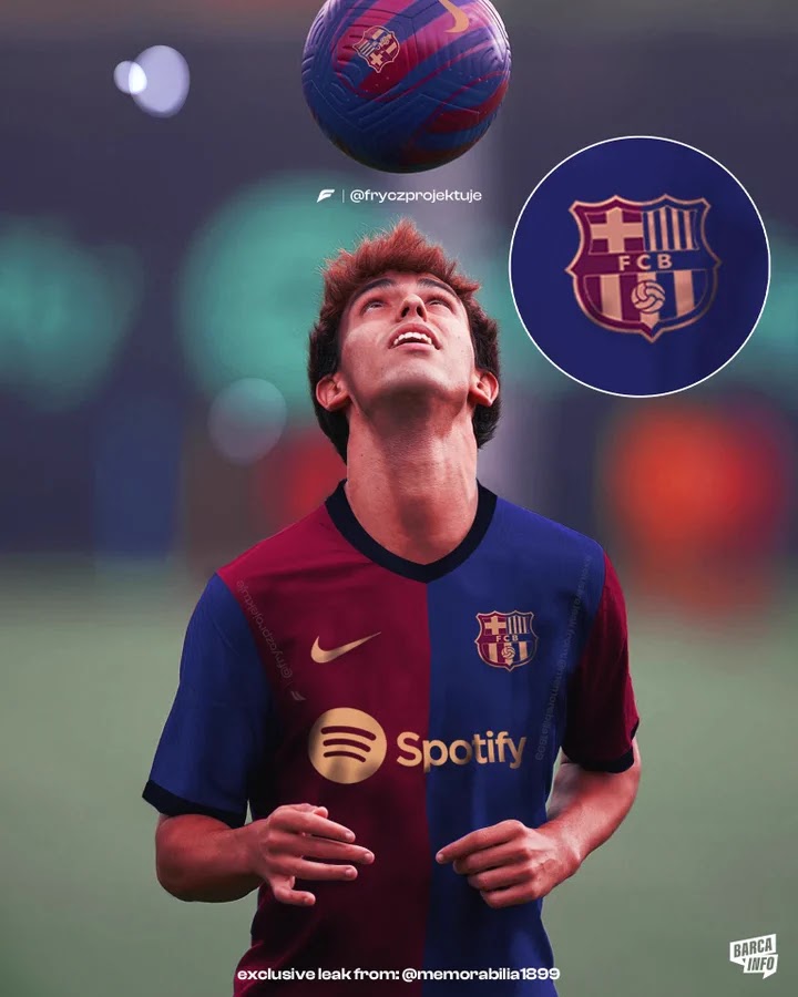 Barcelona Home Away Third Kits Leaked Footy Headlines