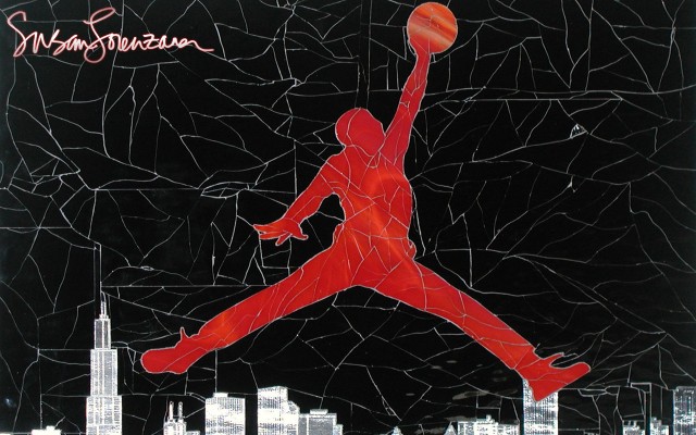 Jordan Logo Wallpaper 640x400