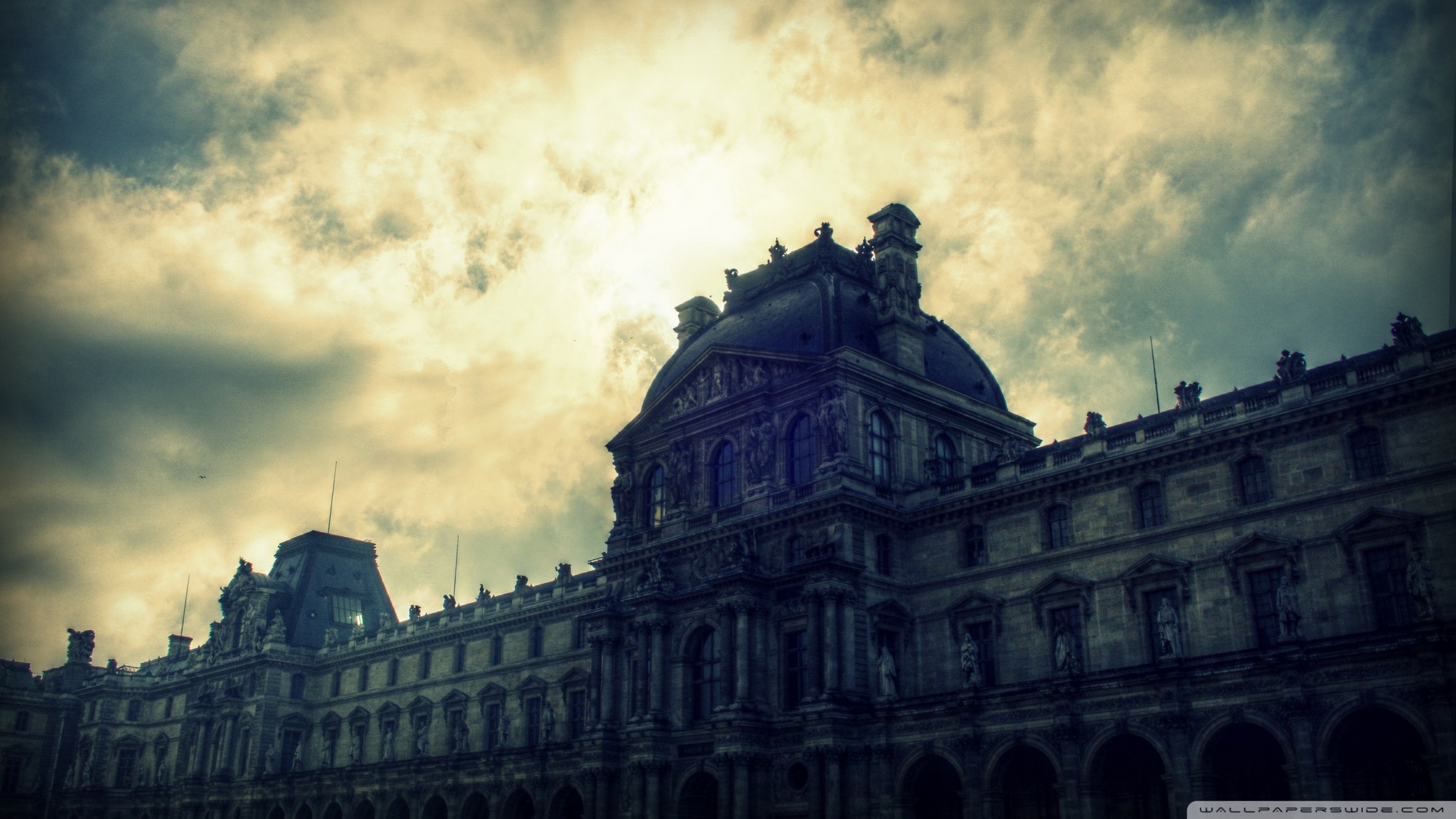 Sky Of Musee Du Louvre 4k HD Desktop Wallpaper For Ultra