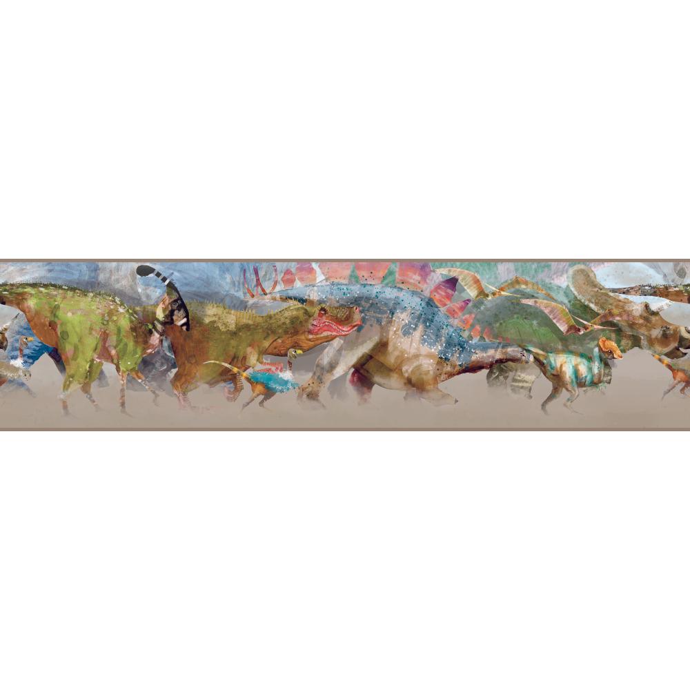 Free download Dinosaur Peel and Stick Kids Wallpaper Border [1600x400