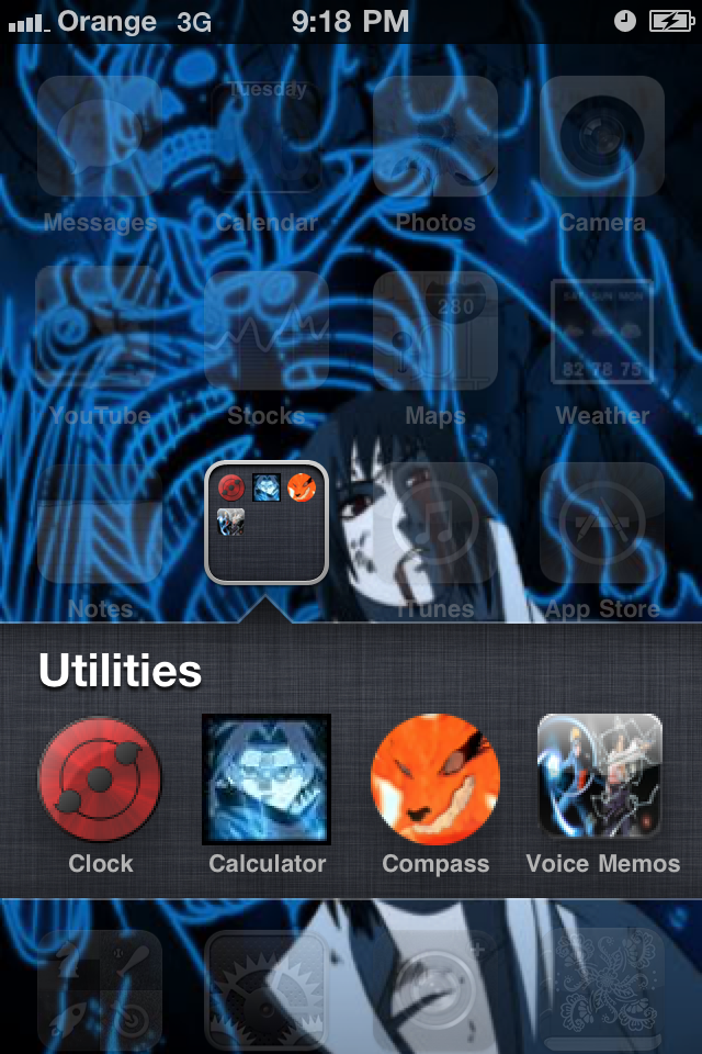 Itachi iPhone Background