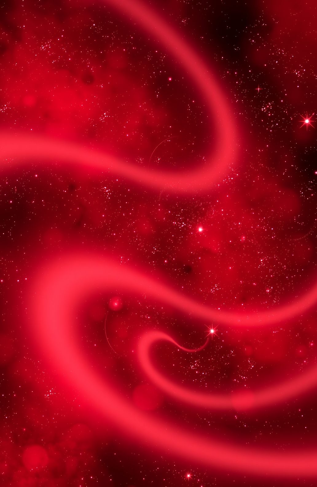 Red Space Wallpaper