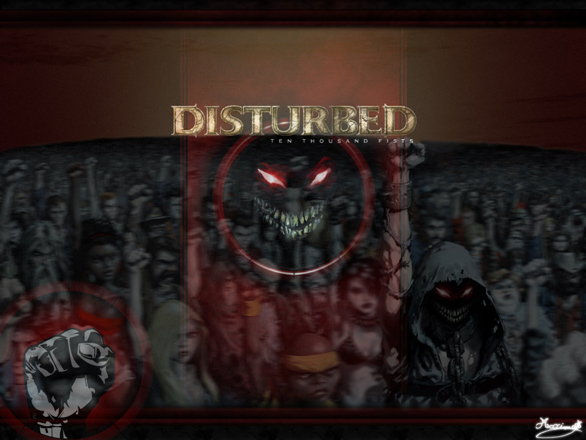 Disturbed Ten Thousand Fists By Fallenboy33