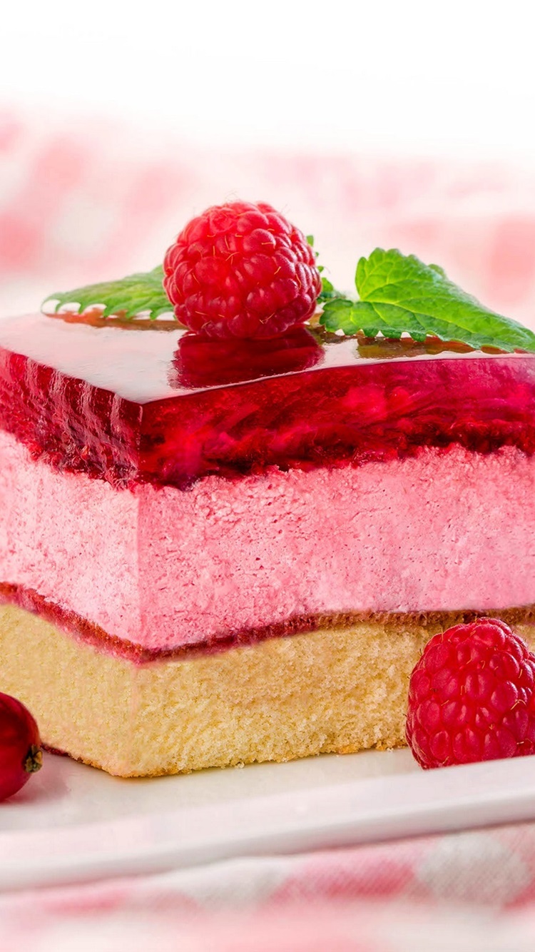 Wallpaper Dessert Cake Berries Picture Image