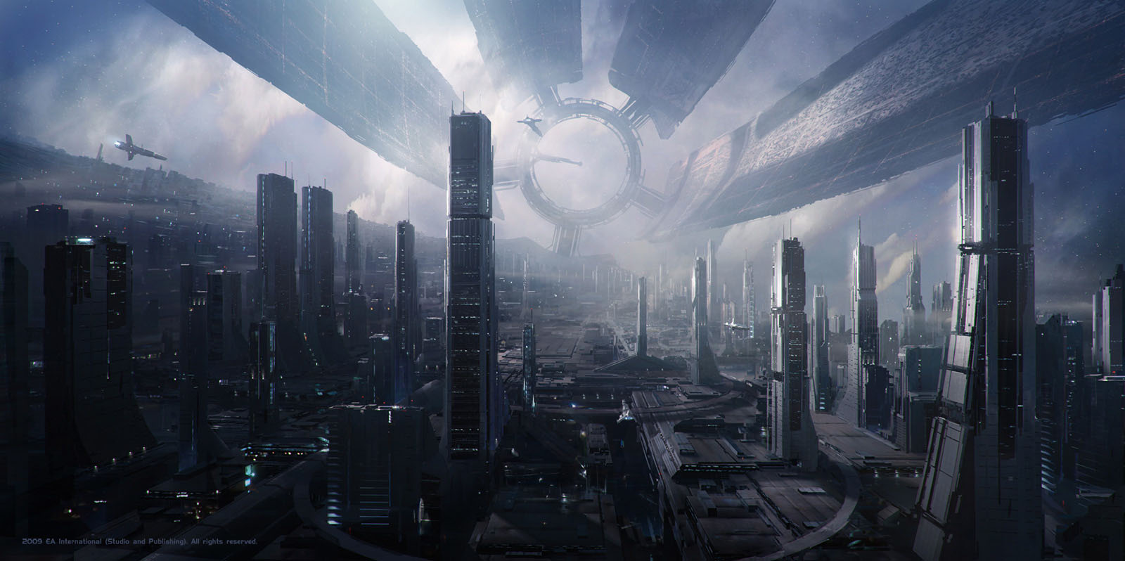 Mass Effect Citadel Concept Art Fantasy Sci Ficoolvibe Digital