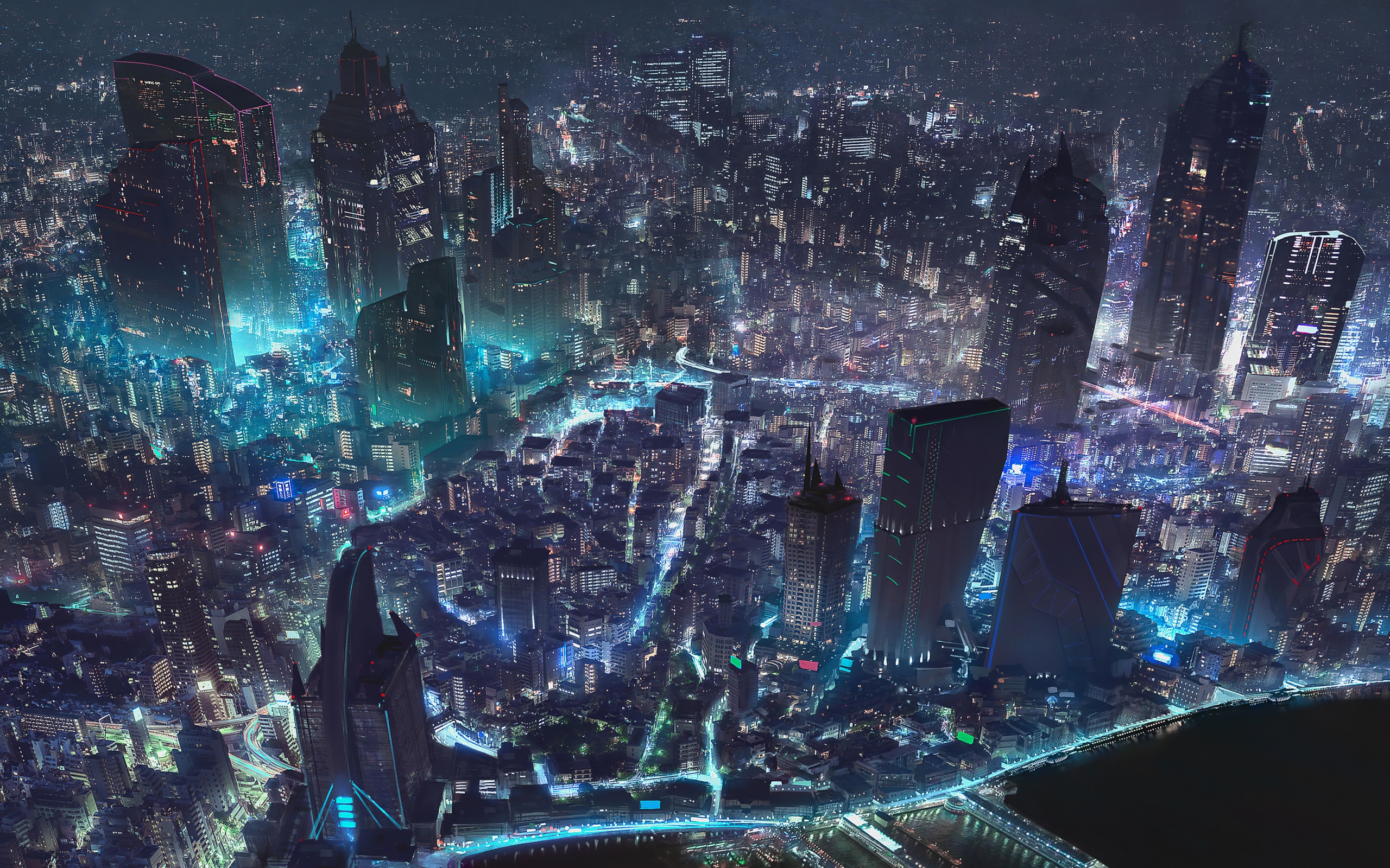 Cyberpunk City Wallpapers - Wallpaper Cave