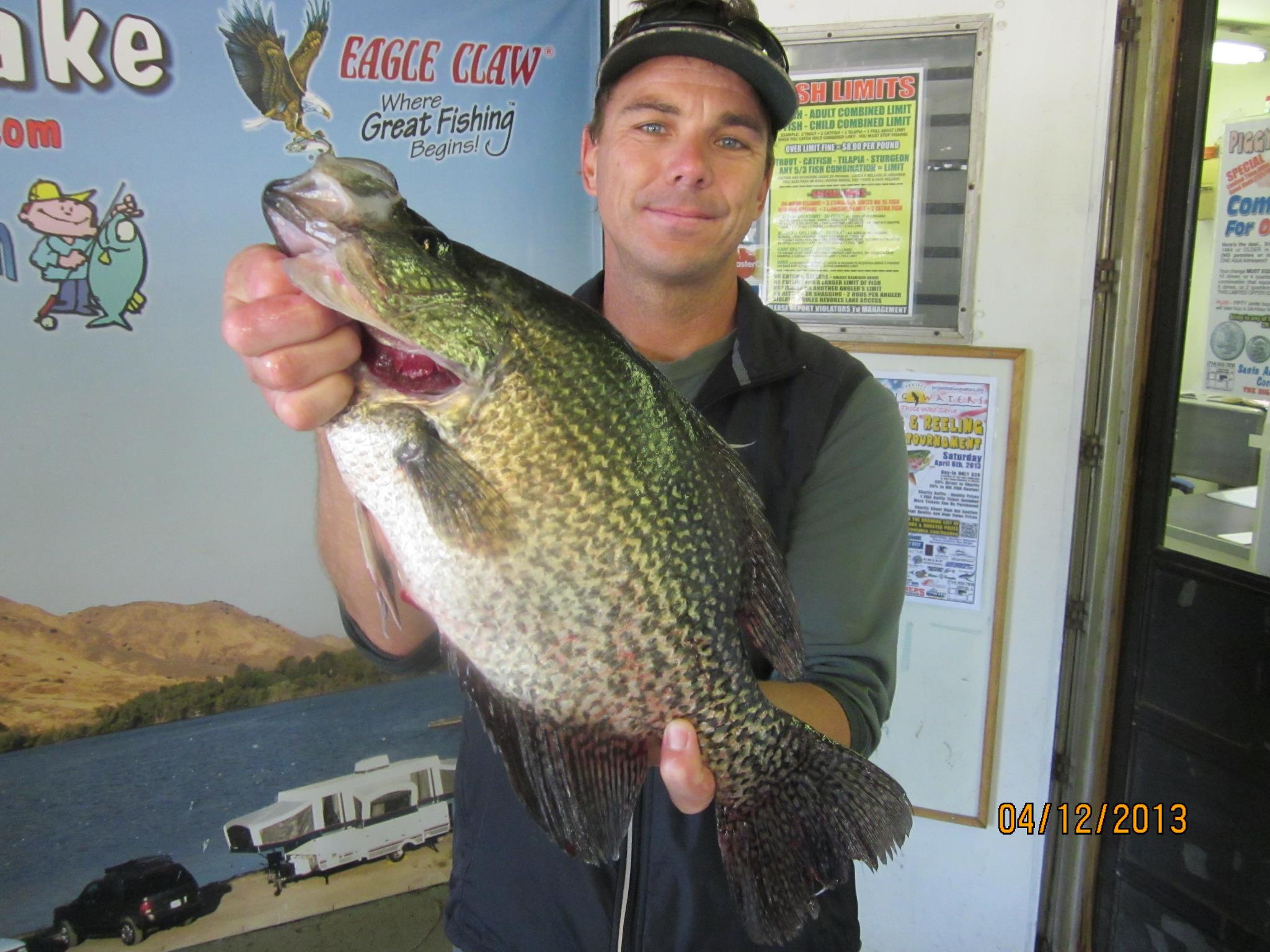 Biggest Crappie Huge Trout And