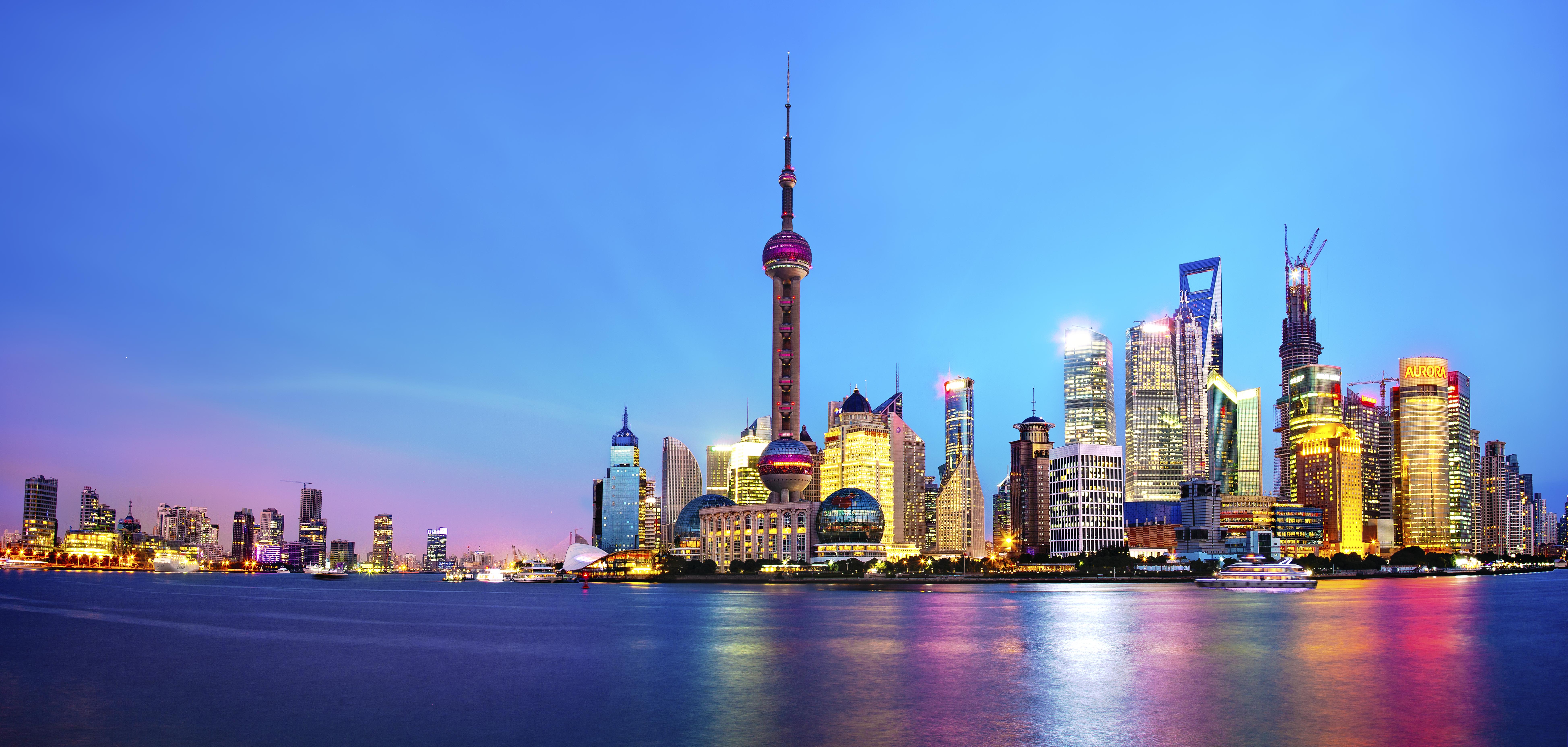 The Bund Shanghai China Puter Wallpaper Desktop Background
