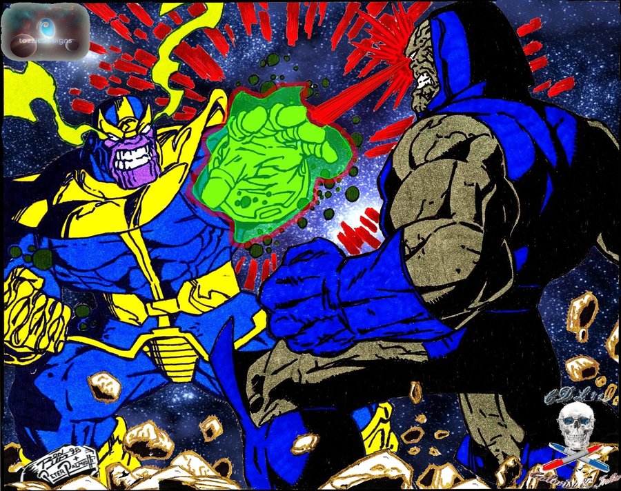 Thanos Vs Darkseid By Cdl113