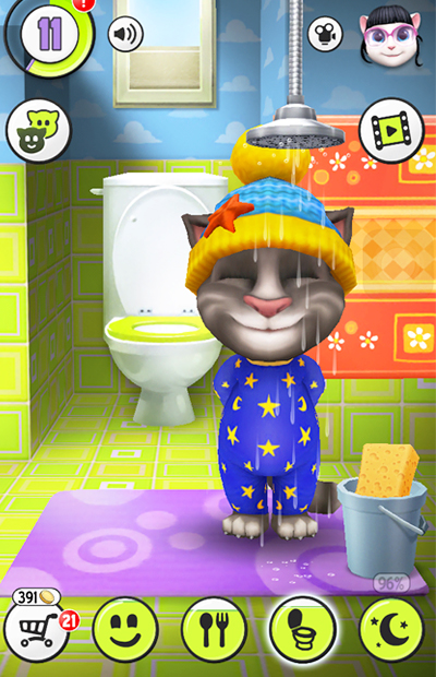 Of food dance and my life My Talking Tom