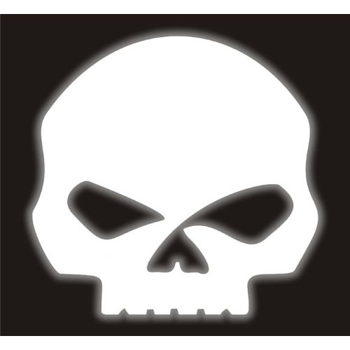 Willie G Skull Decal