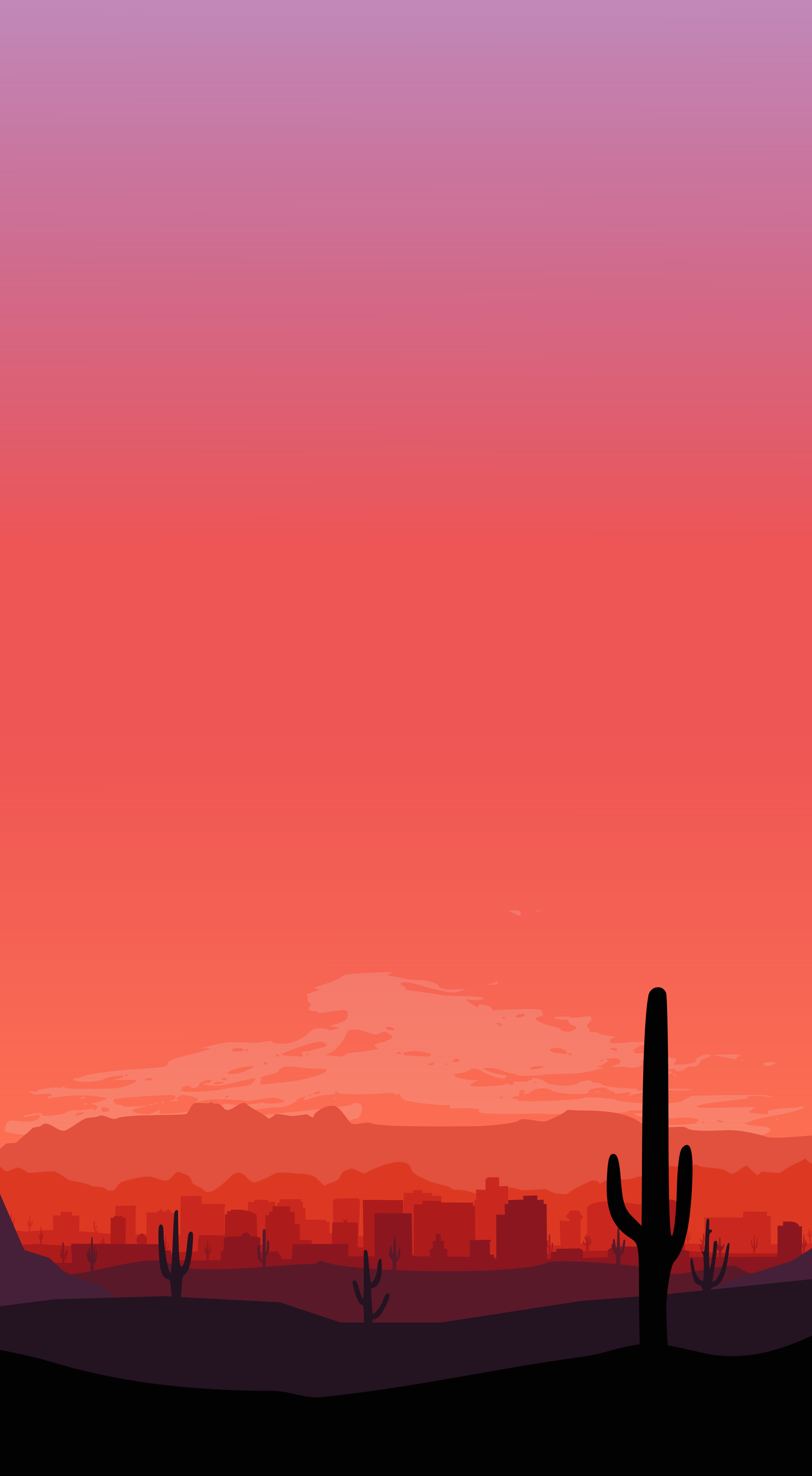 I created an iPhone wallpaper for your city phoenix