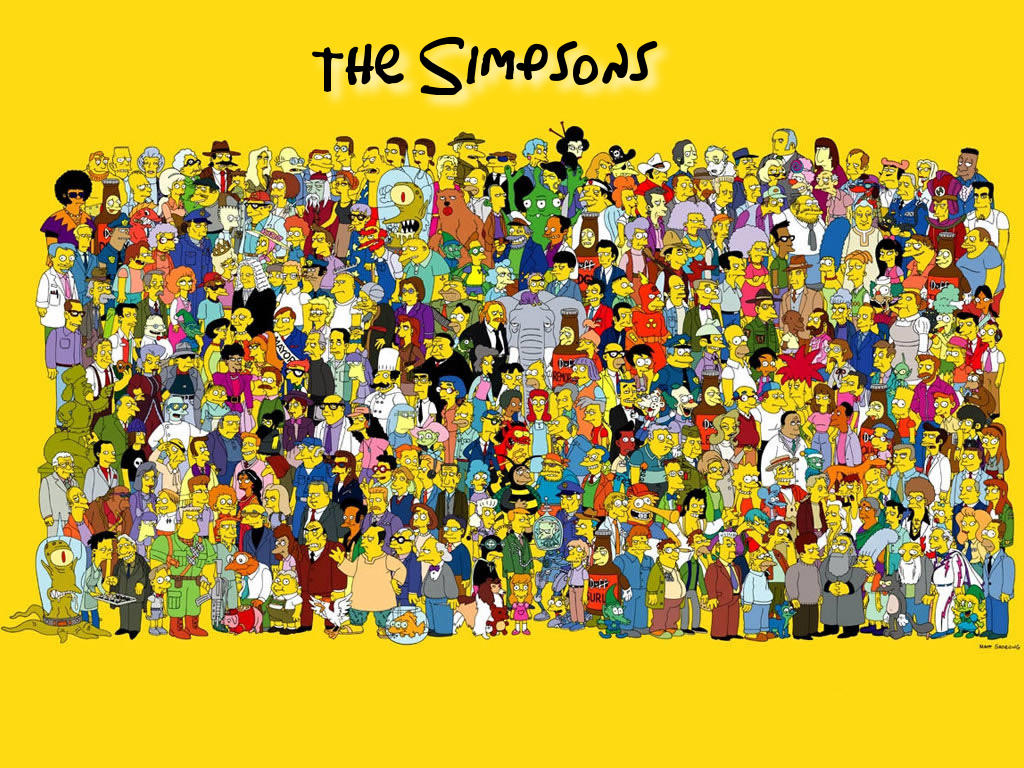Funny Simpsons Desktop Background