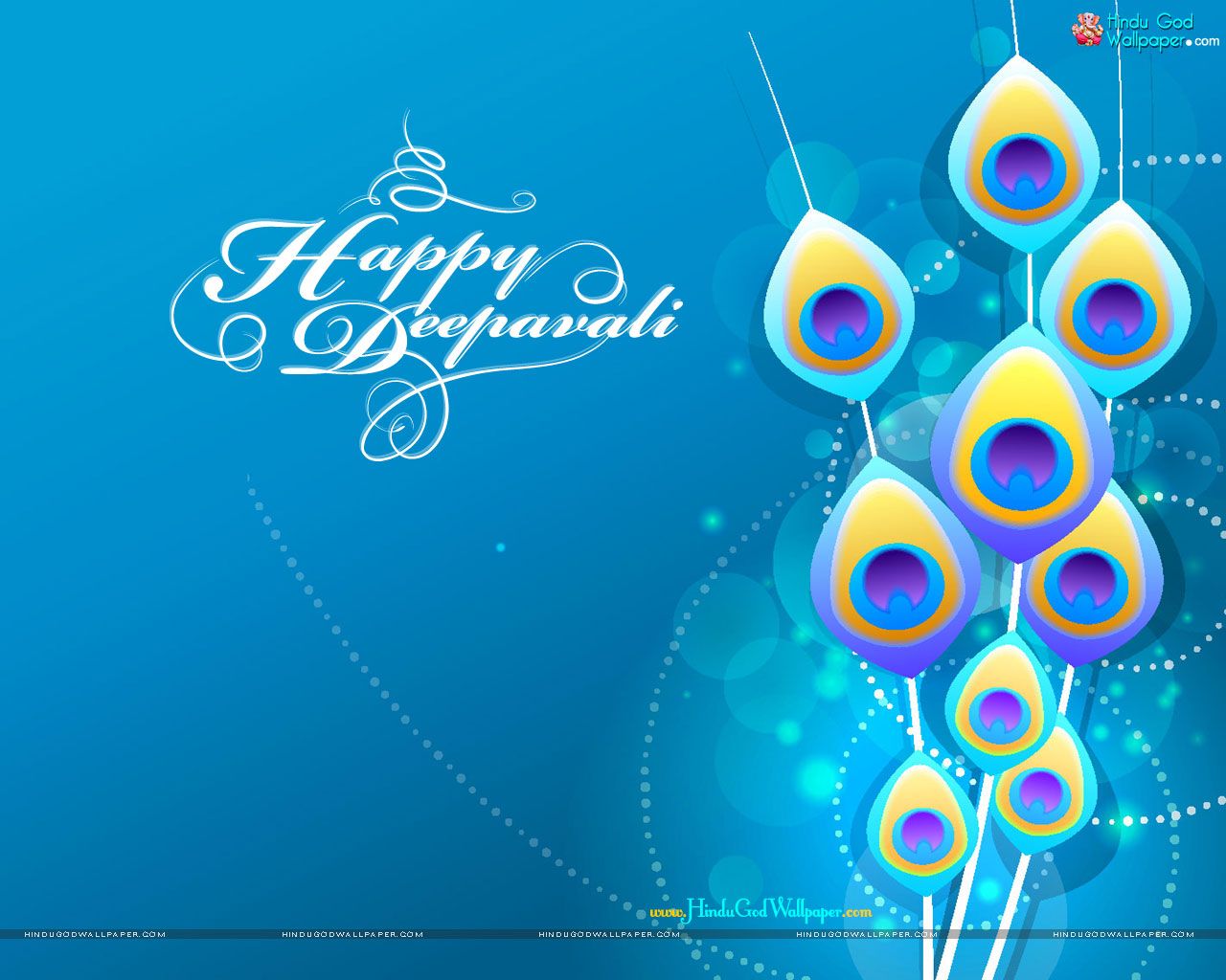 Beautiful Happy Deepavali Wallpaper HD Widescreen