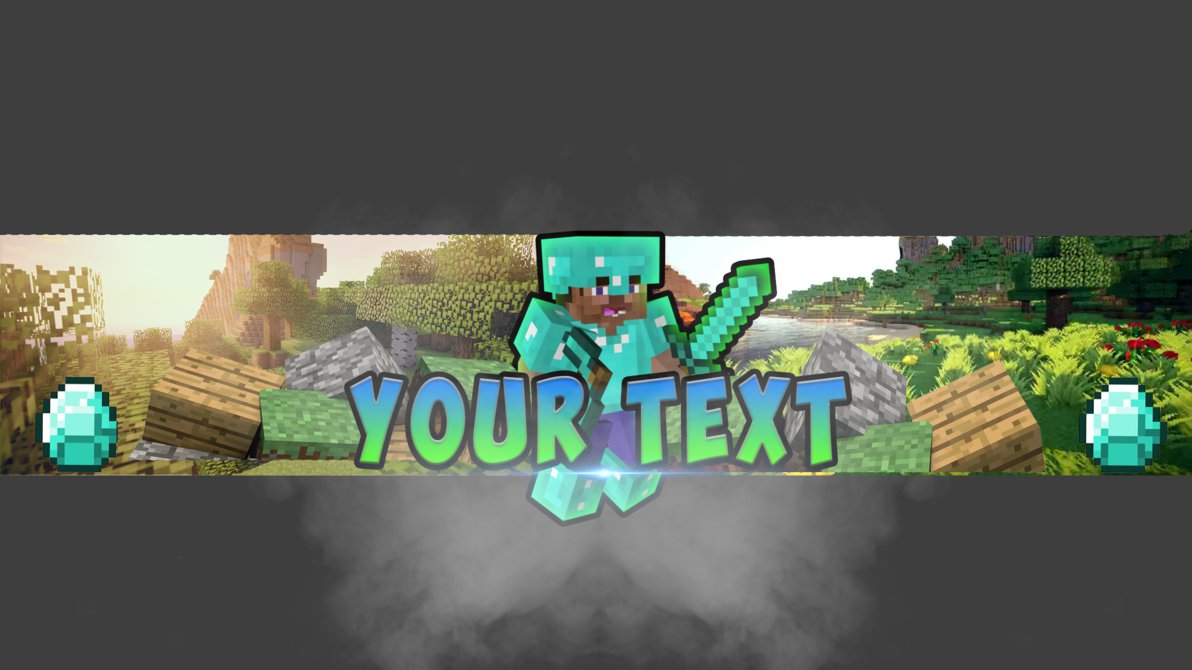 Minecraft Banner Template By Modzdoesgraphics