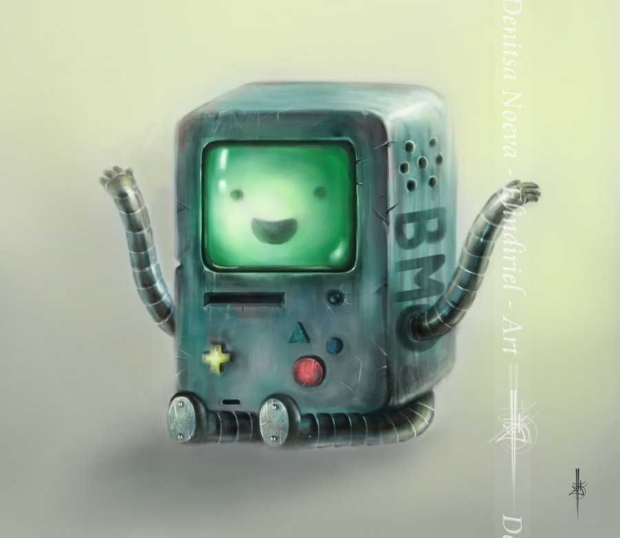 Beemo From Adventure Time By Elindiriel