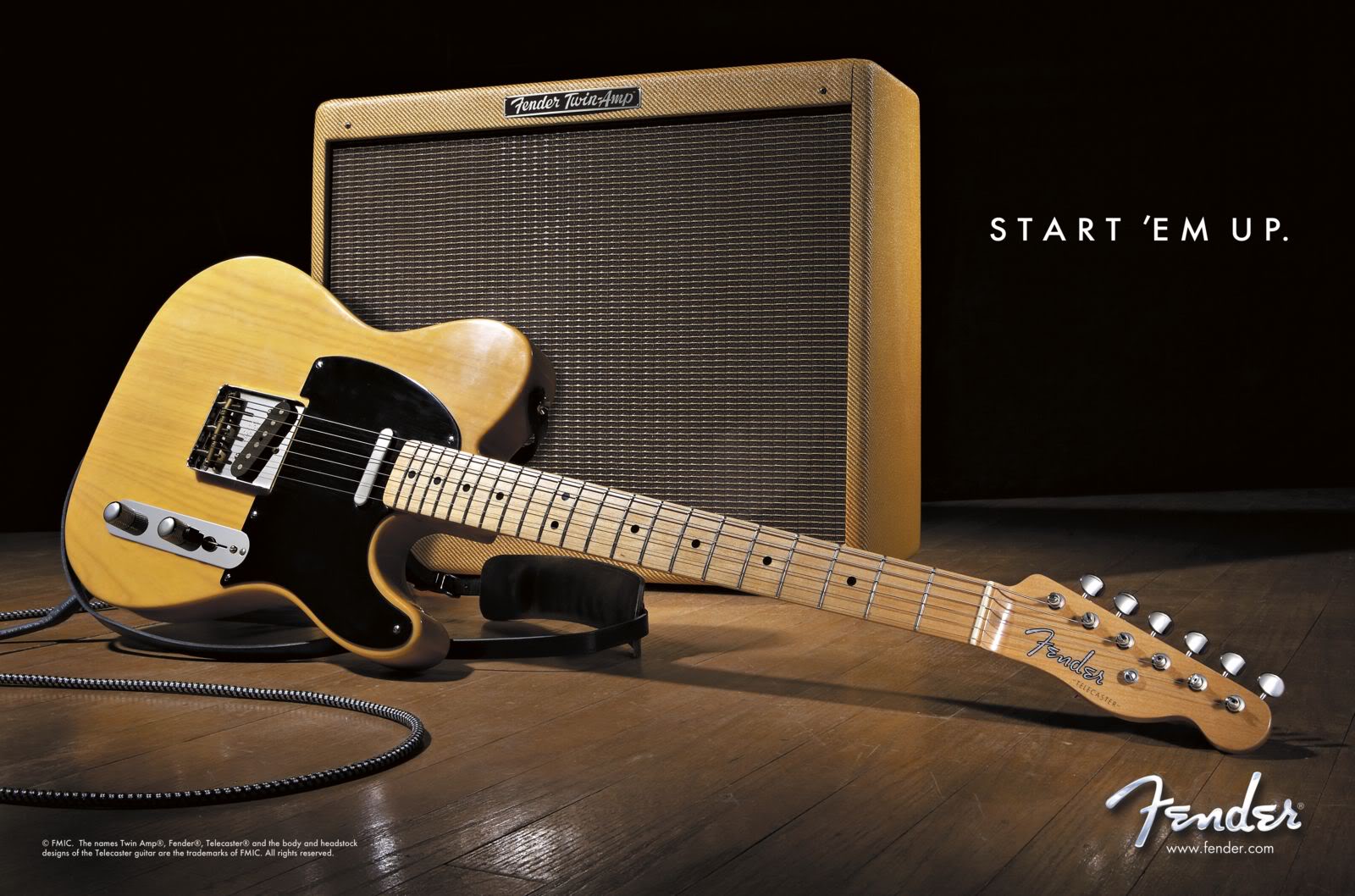 Fender Reissue Telecaster Twin Amp Guitars
