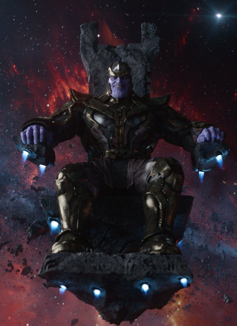 Space Throne Marvel Cinematic Universe Powered By