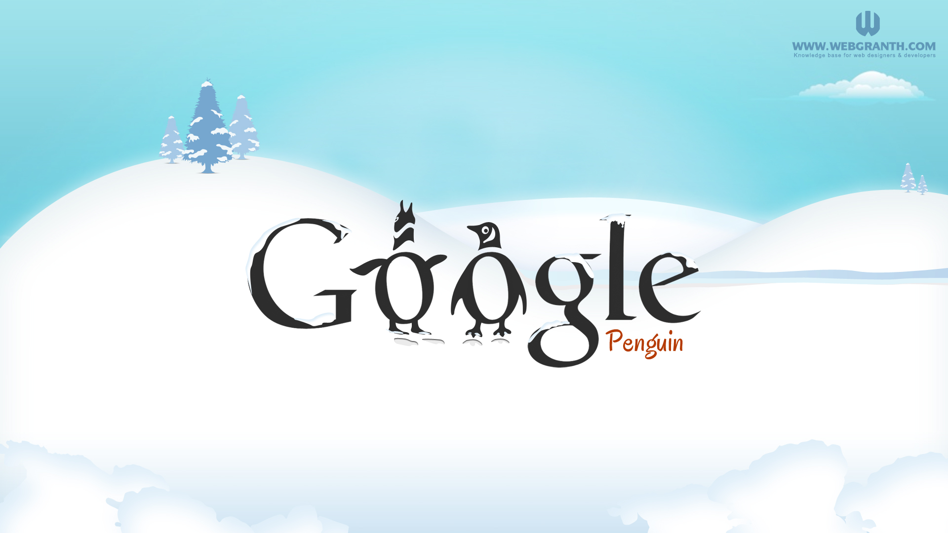 HD Google Penguin Desktop Background Calendar June