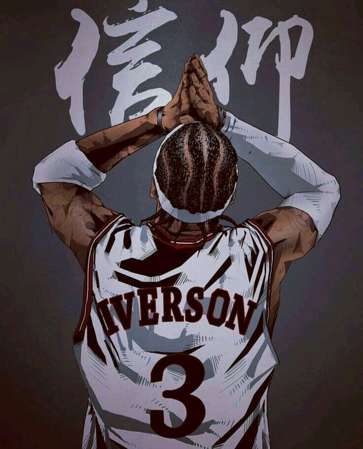 Allen Iverson Allen Iverson Nba players Allen iverson Basket