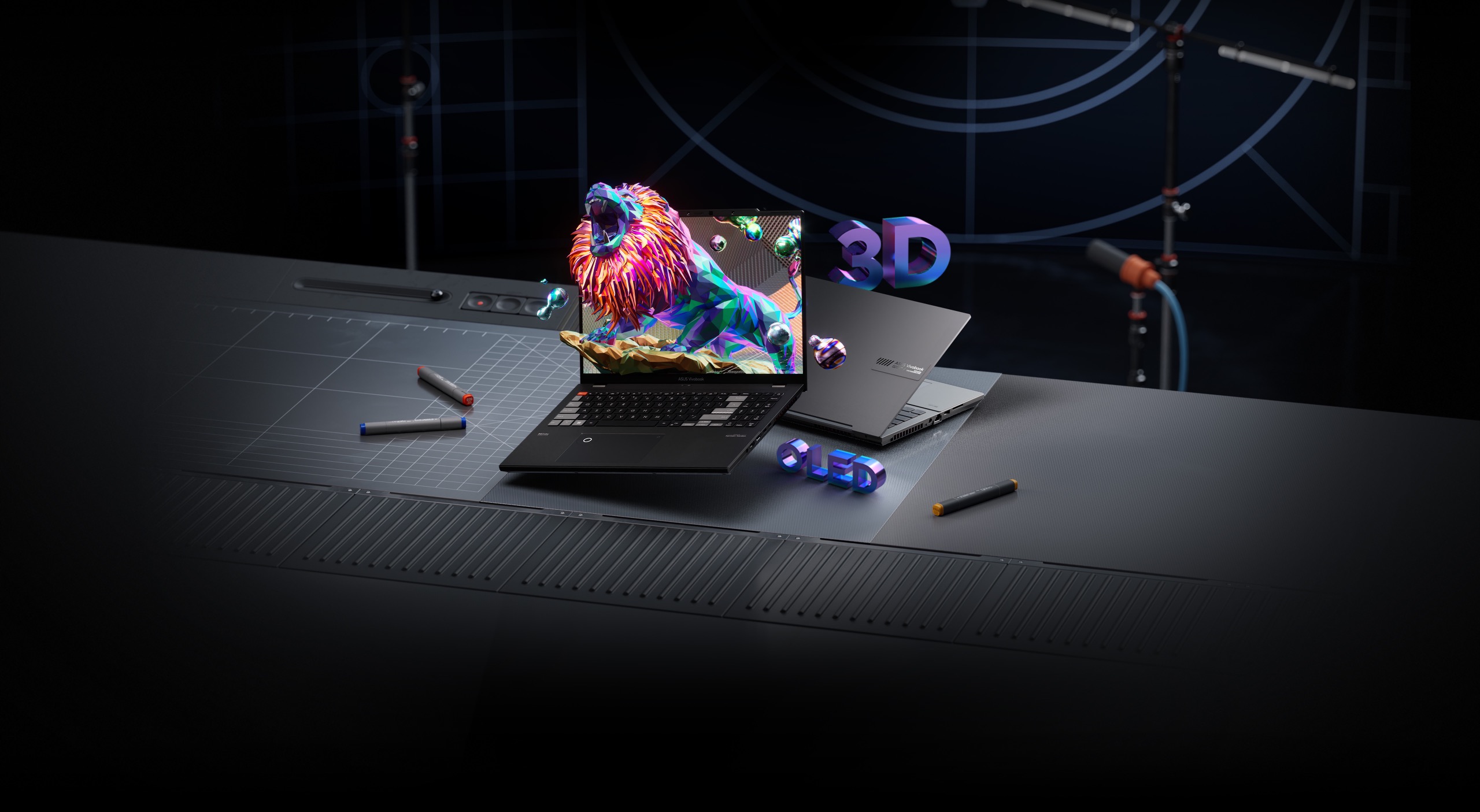 Vivobook Pro 16x 3d Oled Laptops For Creators Asus Global Wallpaper