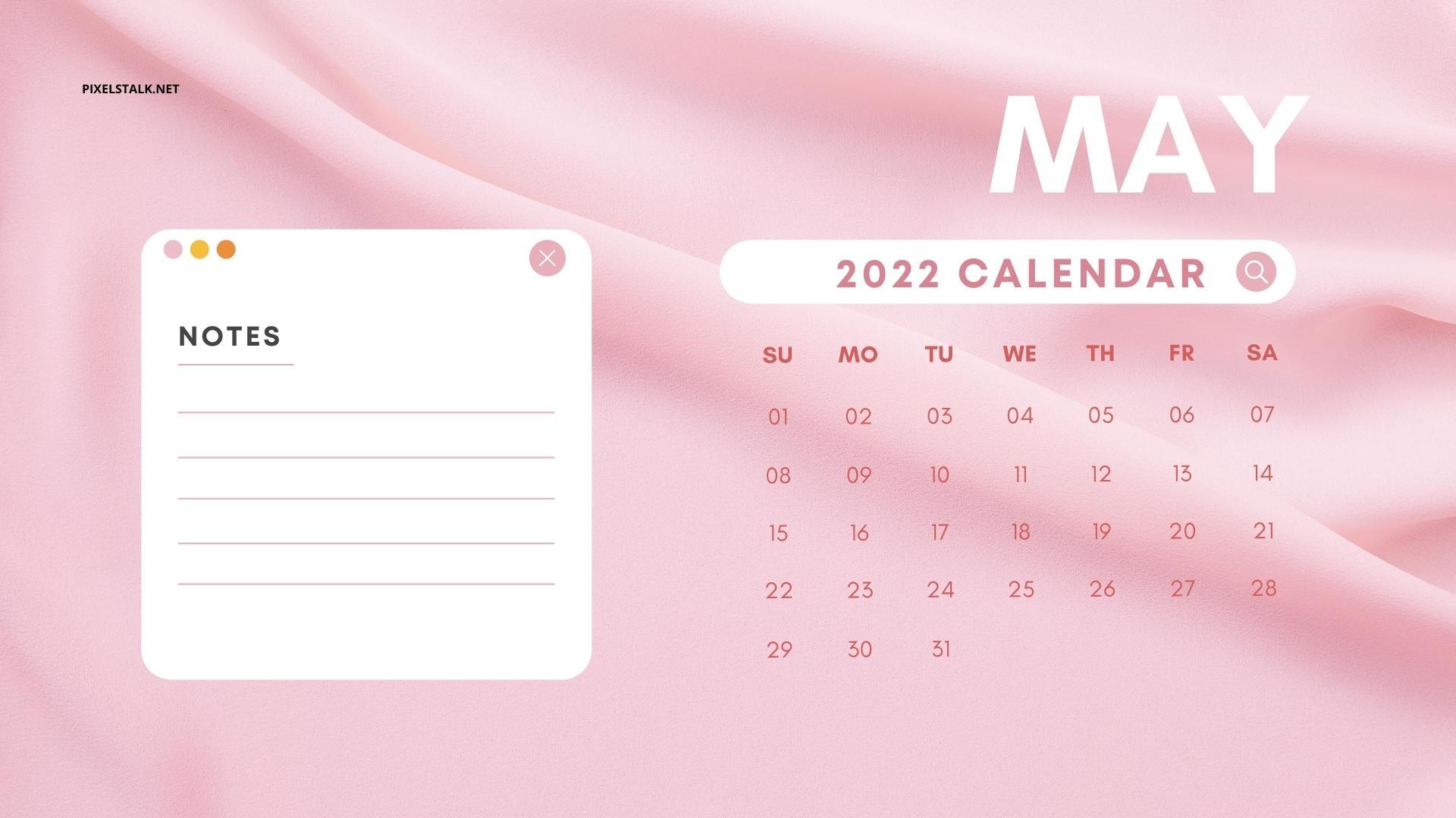 May Calendar Desktop Wallpaper HD