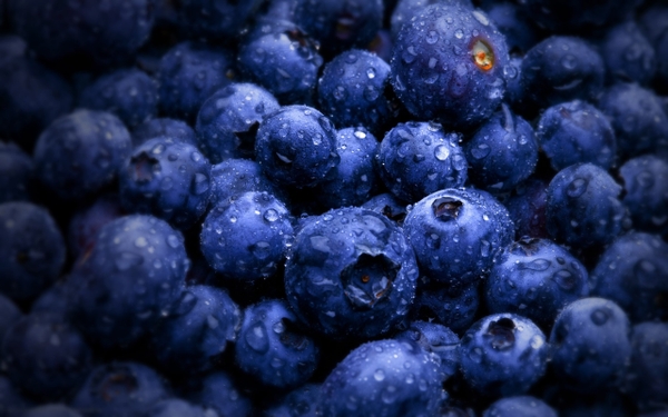 Fruits Berries Blueberries Wallpaper