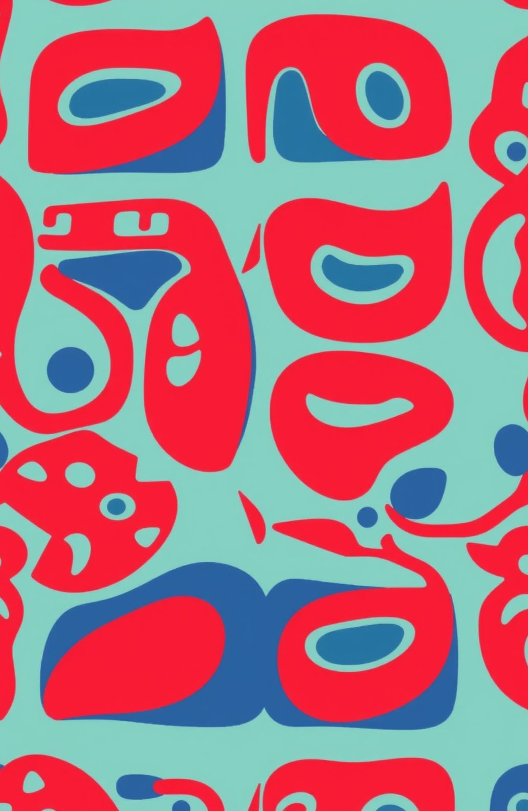 Red And Blue Wallpaper