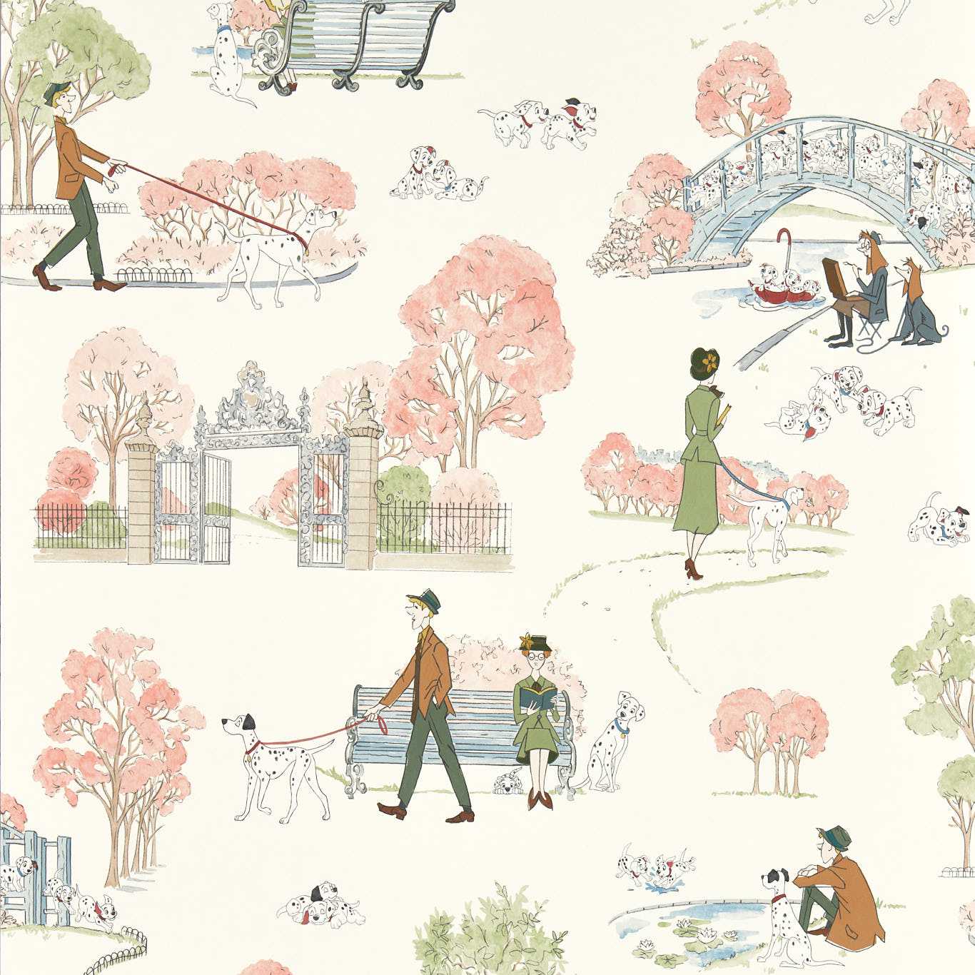 Dalmations Wallpaper Sample