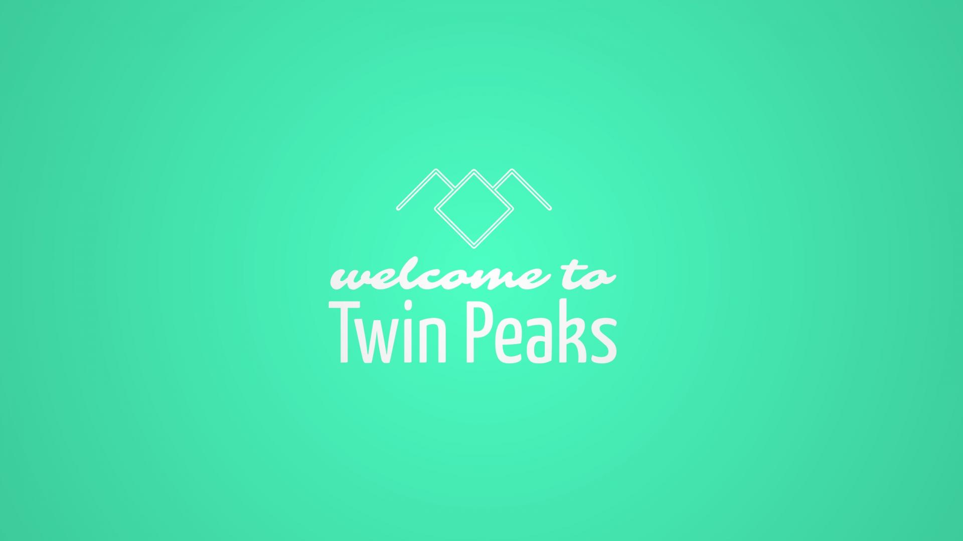 Tv Minimalistic Twin Peaks Gradient Simple Wallpaper
