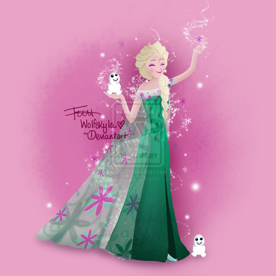 Frozen Fever Elsa by wolfskyla