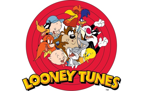 Looney Tunes Bugs Bunny Elmer Fudd Daffy Duck Porky Pig Road