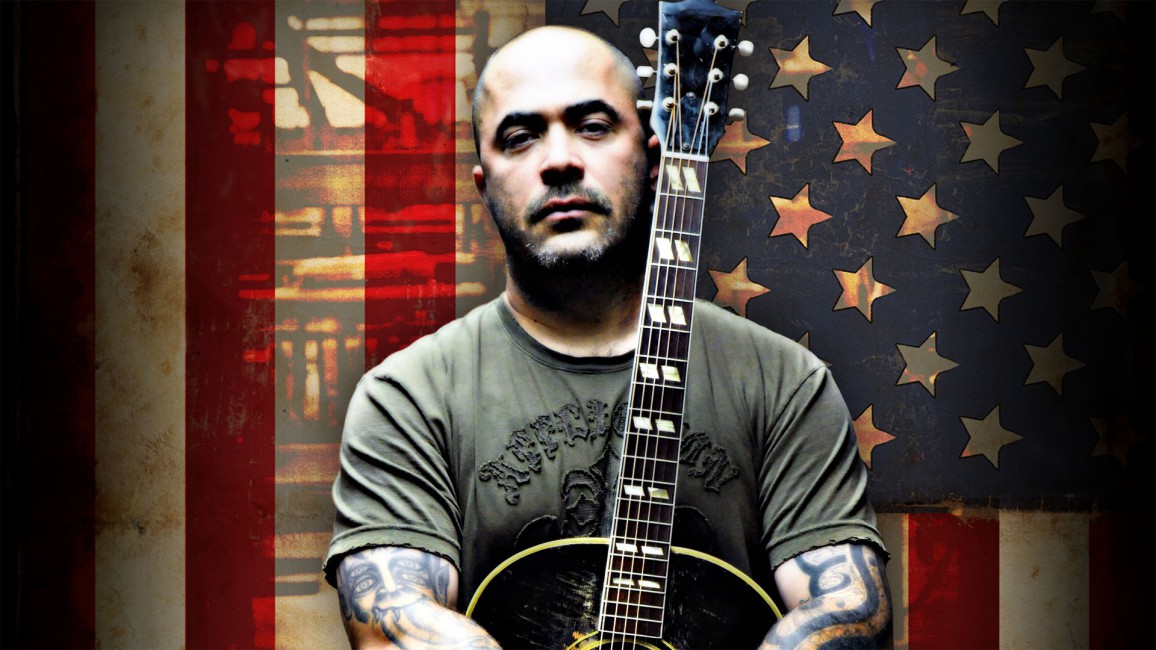 Aaron Lewis Guitar Bald Tattoo Flag   Free Stock Photos Images
